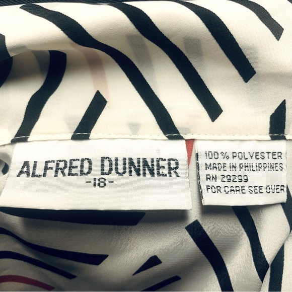 Alfred Dunner Vintage 80s Blouse. - Picture 5 of 5